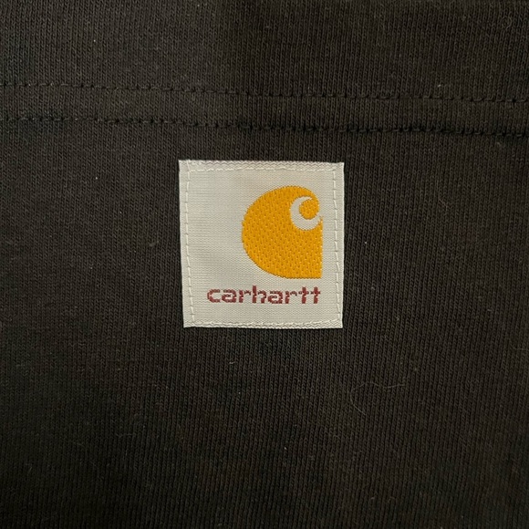 Carhartt 2XLT Loose Fit Black Short Sleeve T-Shirt, Like New - Picture 2 of 5